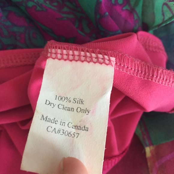 Silk mini-dress - Picture 6 of 8